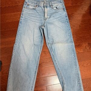 American Eagle Outfitters Light Blue Women's Straight Jeans